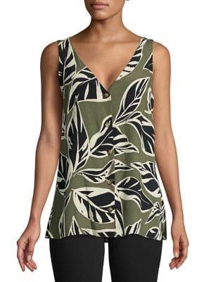 Dorothy Perkins Botanical Print Sleeveless Top