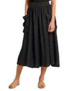 Donna Karan Pull-on Cargo Skirt