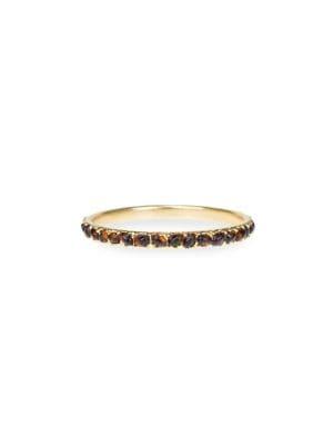 Kenneth Jay Lane Studded Thin Bangle Bracelet