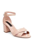 Steven By Steve Madden Voome Patent Leather Block Sandals