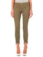 Dl Margaux Mid-rise Raw-hem Skinny Jeans