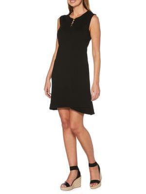 Rafaella Petite Embellished Bar Shift Dress
