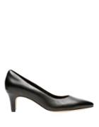 Clarks Crewso Wick Leather Pumps