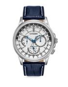 Citizen Eco-drive Stainless Steel Calendrier Watch