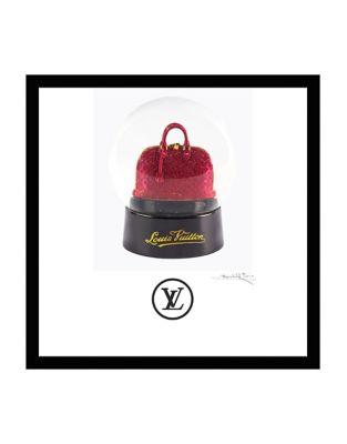Luxe West Alma Handbag Vintage Louis Vuitton Ad Print