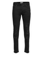 Only And Sons Biker Skinny Jeans