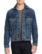 Polo Big And Tall Denim Cotton Trucker Jacket