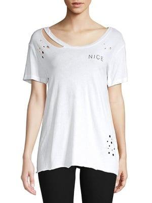 Good Hyouman Distressed Cotton Tee