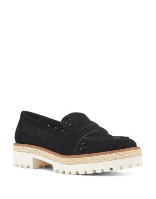 Nine West Gradskool Perforated Loafers