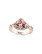 Effy Diamond, Morganite & 14k Rose Gold Ring