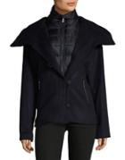 Dawn Levy Buttoned Hooded Jacket