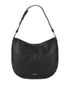 Calvin Klein Erica Pebbled Leather Hobo Bag