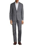 Ted Baker Plaid Wool Suit