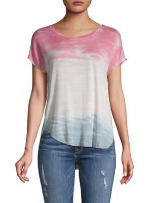 Cupio Tie-dye Drop-shoulder Tee