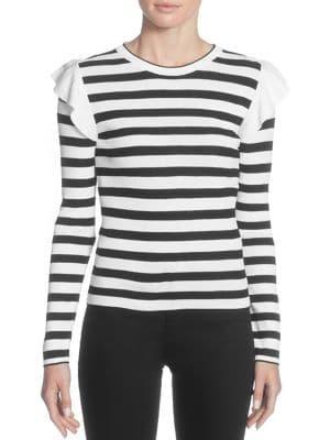 Catherine Catherine Malandrino Karina Striped Sweater