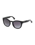 Guess 52mm Gradient Round Sunglasses