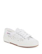 Superga Embroidered Lace-up Sneakers