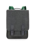 M R K T Kendrick Felt And Faux Suede Backpack