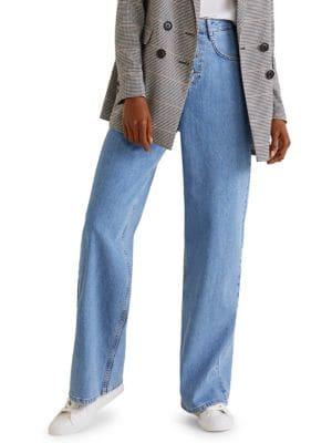 Mango Romantic Wide-leg Jeans