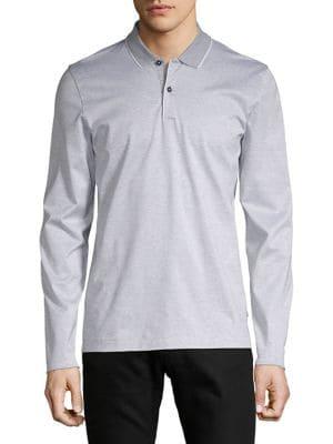 Boss Long Sleeve Polo Tee