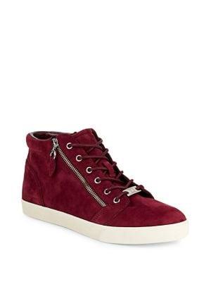 Lauren Ralph Lauren Reace High-top Leather Platform Sneakers