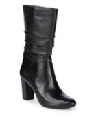 Anne Klein Nyssa Folded Leather Boots