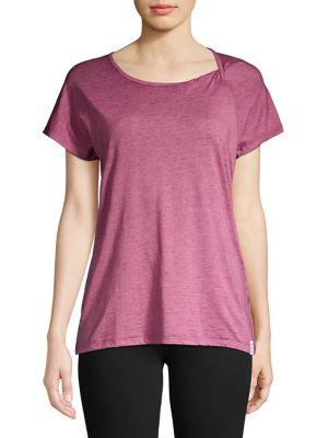 Marc New York Performance Washed Twist-neck Tee