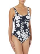 Michael Michael Kors One-piece Floral Swimsuit