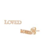 Lord & Taylor Bliss Polished Loved Stud Earrings