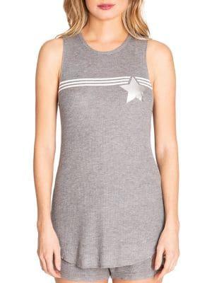 Pj Salvage Marble Lounge Printed Tank Top
