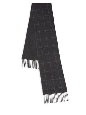 Polo Ralph Lauren Reversible Windowpane Check Scarf
