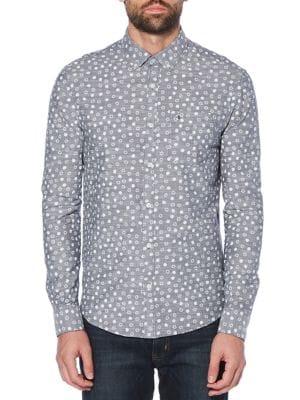 Original Penguin Printed Chambray Shirt