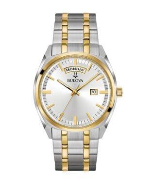 Bulova Classic Two-tone Link Bracelet Watch