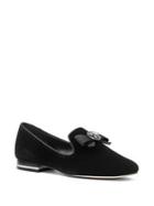 Michael Michael Kors Ophelia Leather Velvet Loafers