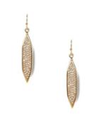 Vince Camuto Hidden Details Pave Crystal Drop Earrings