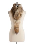 Hudson's Bay Company Convertible Coyote Fur Scarf