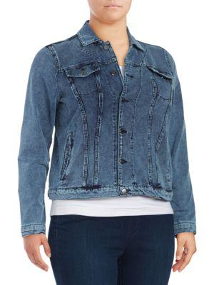 Marc New York Performance Chambray Button-front Jacket
