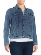 Marc New York Performance Chambray Button-front Jacket