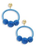 Kate Spade New York Thread-wrapped Hoop Earrings