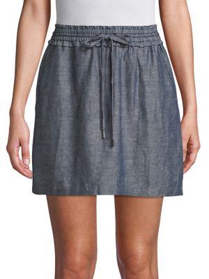 Highline Collective Chambray Mini Skirt