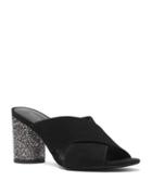 Michael Michael Kors Cher Crystal-embellished Suede Mules