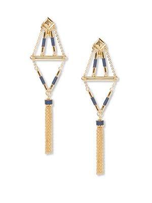Vince Camuto Statement Tasseled Drop Earrings
