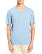 Calvin Klein Jeans Mixed Media V-neck Cotton Tee