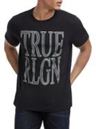 True Religion Chain Logo Cotton Tee