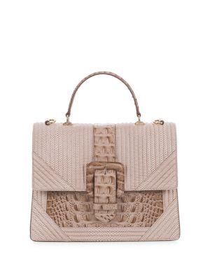 Brahmin Medium Francine Leather Satchel