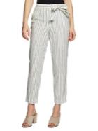 1.state Striped Cotton Tapered Pants