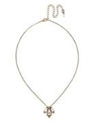 Sorrelli Core Embroidered Trifecta Crystal Pendant Necklace