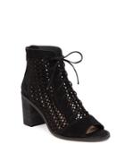 Vince Camuto Trevan Perforated Suede Booties