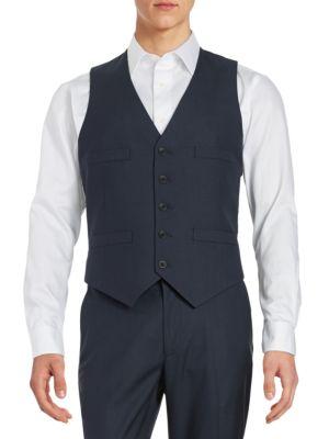 Kenneth Cole Reaction Slim Fit Suit Separate Vest