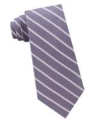 Michael Kors Roped Stripe Woven Silk Tie